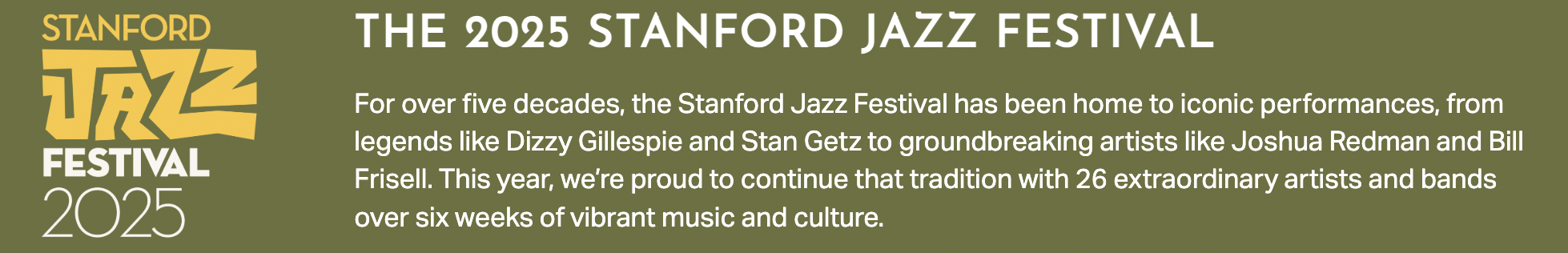 StanfordJazzFestival